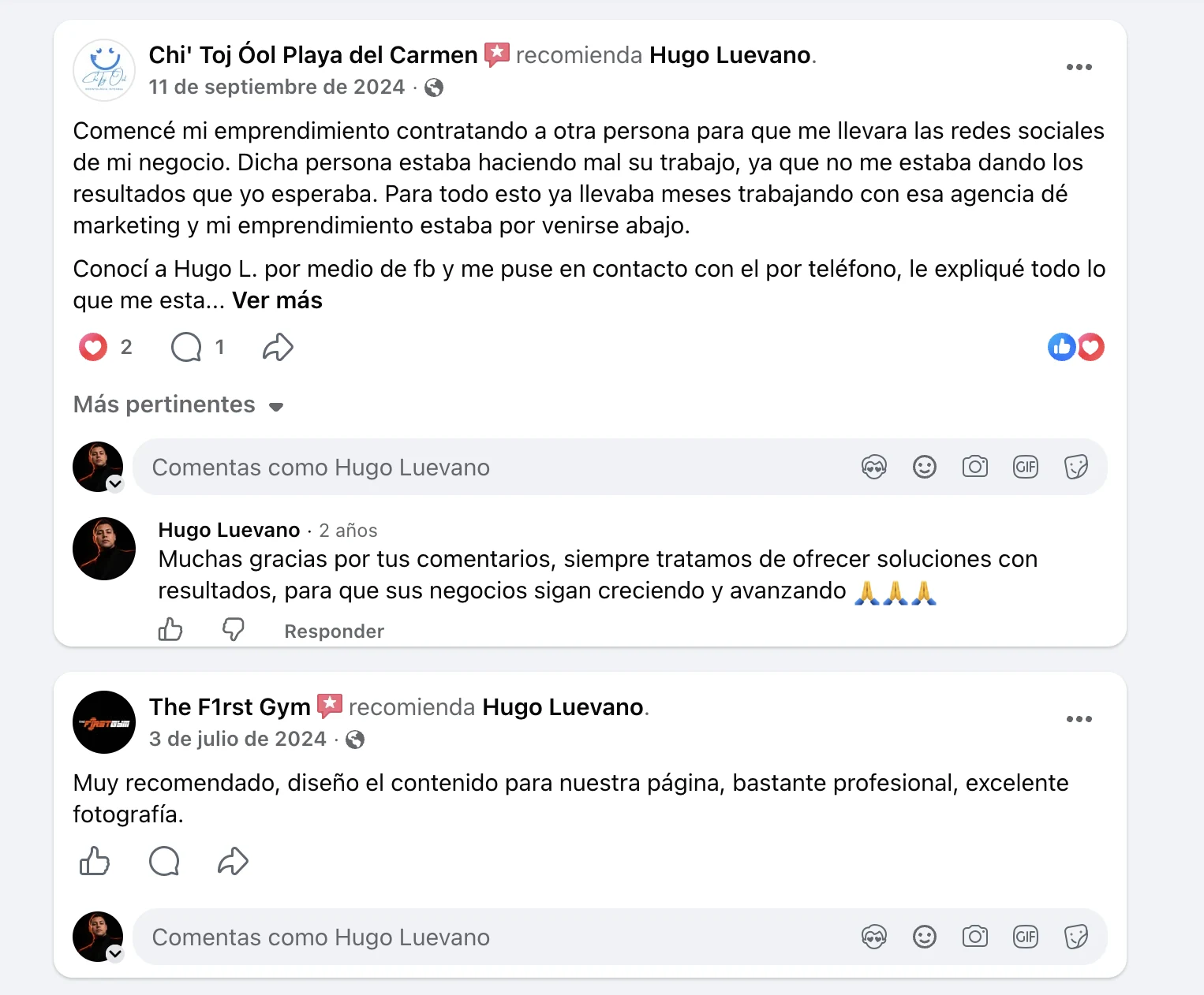 Captura original de Facebook: Chi’ Toj Óol · The F1rst Gym